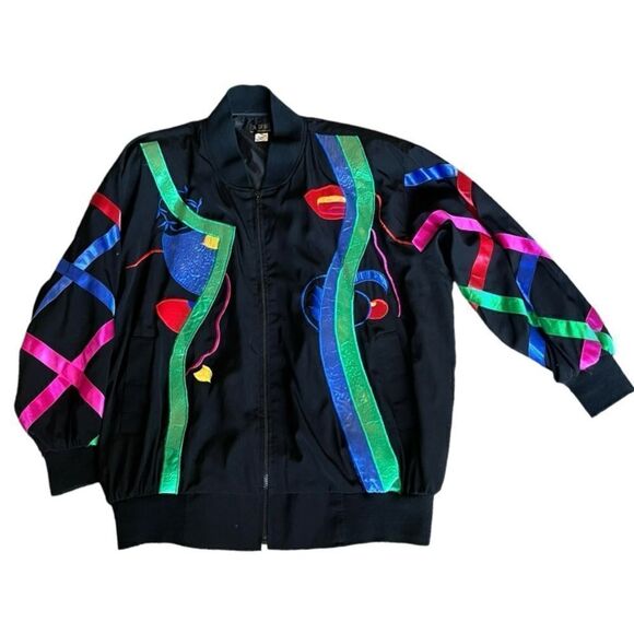 Vintage ADS San Francisco ribbon Jacket - Picture 1 of 5